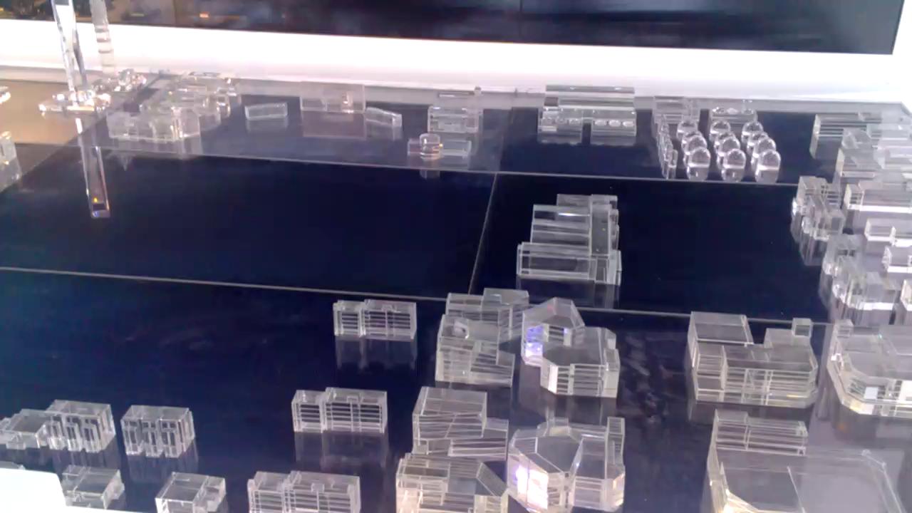 液晶拼接屏 水晶模型沙盘